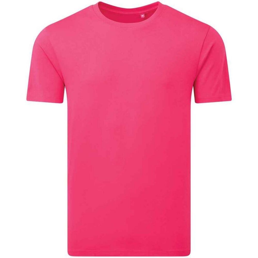 Anthem Unisex Adult Natural Midweight T-Shirt / Hot Pink